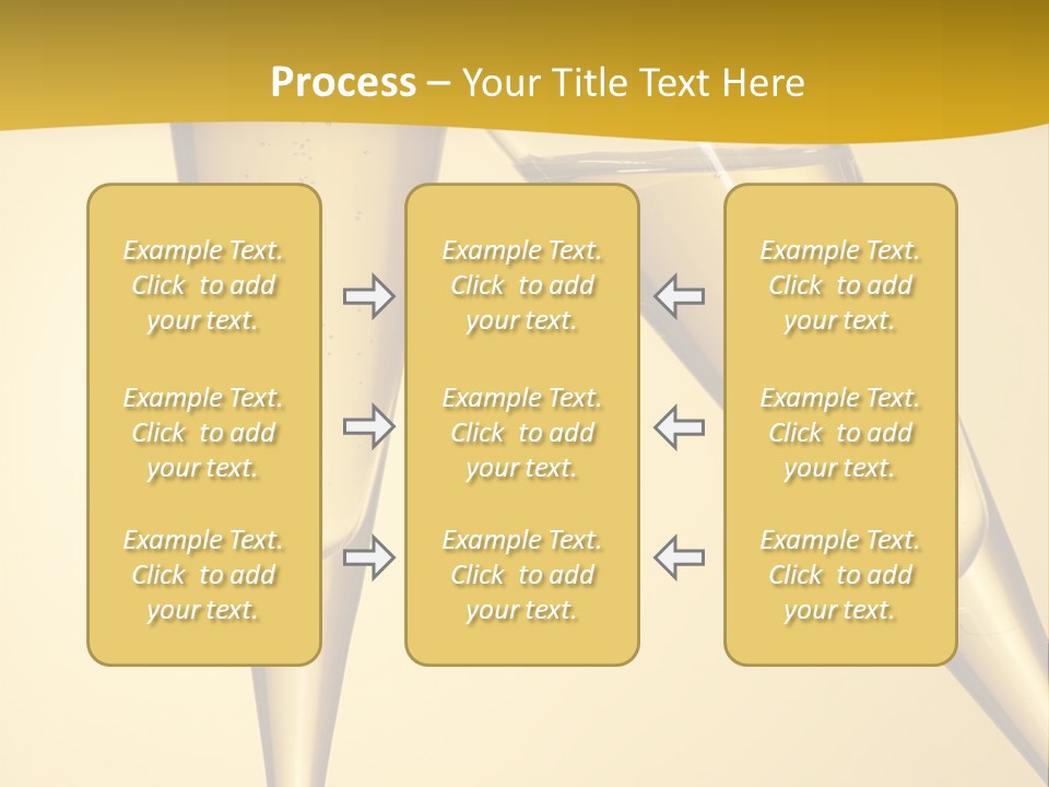 Cocktail Clink Congrats PowerPoint Template