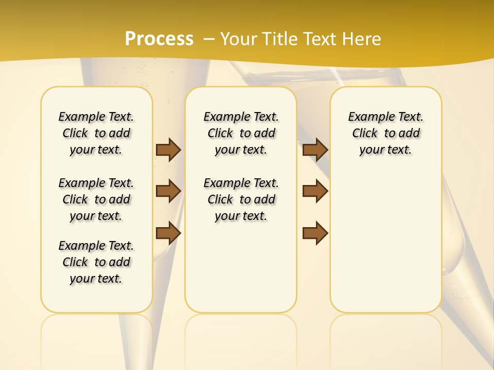 Cocktail Clink Congrats PowerPoint Template