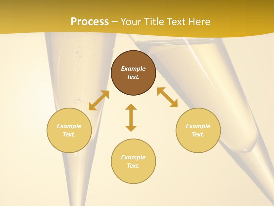 Cocktail Clink Congrats PowerPoint Template