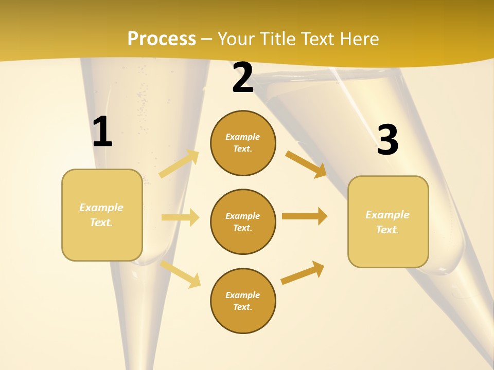 Cocktail Clink Congrats PowerPoint Template