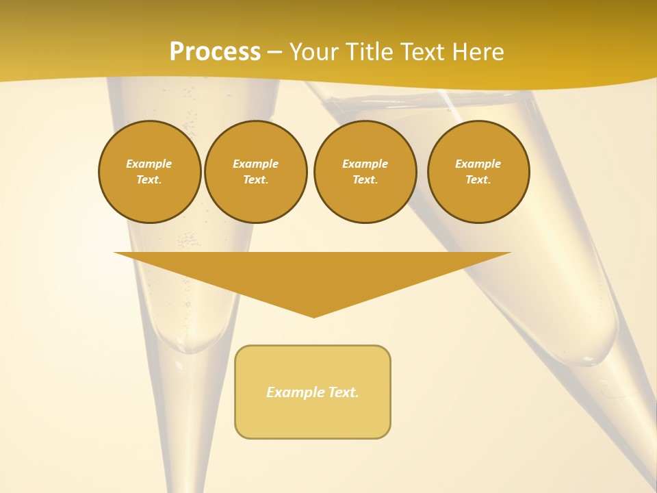 Cocktail Clink Congrats PowerPoint Template