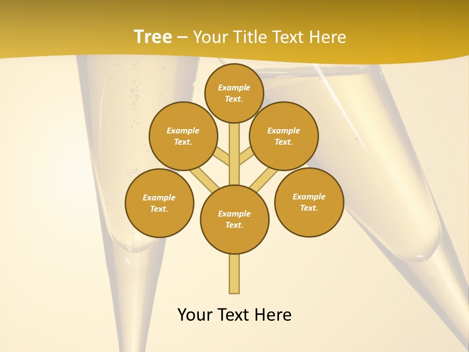 Cocktail Clink Congrats PowerPoint Template