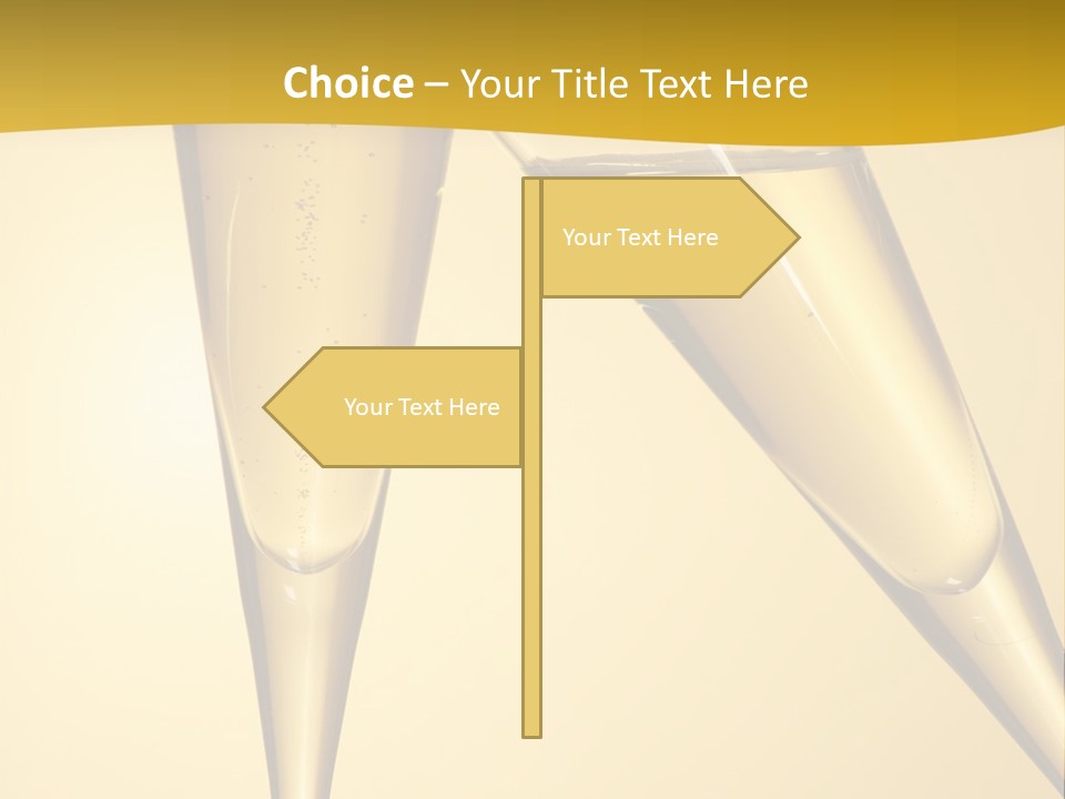 Cocktail Clink Congrats PowerPoint Template