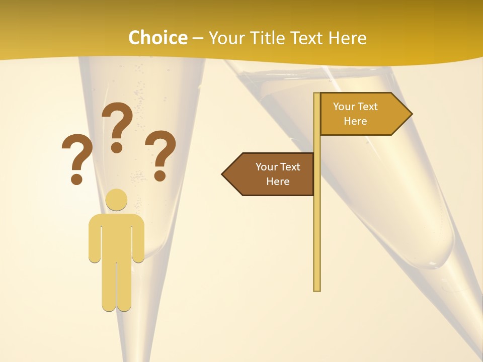 Cocktail Clink Congrats PowerPoint Template