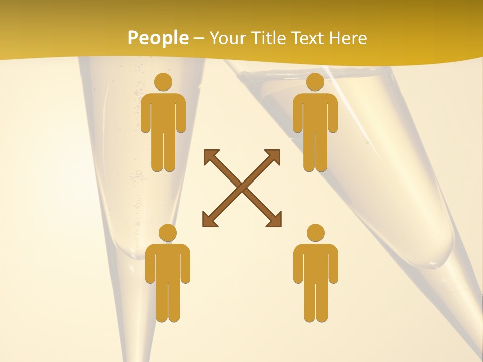 Cocktail Clink Congrats PowerPoint Template