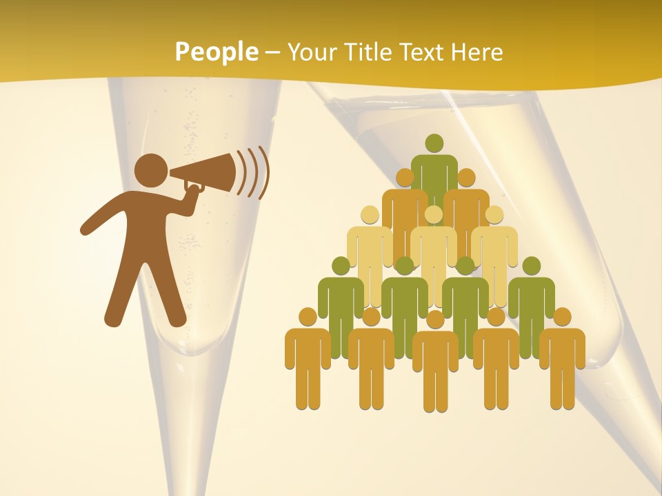 Cocktail Clink Congrats PowerPoint Template