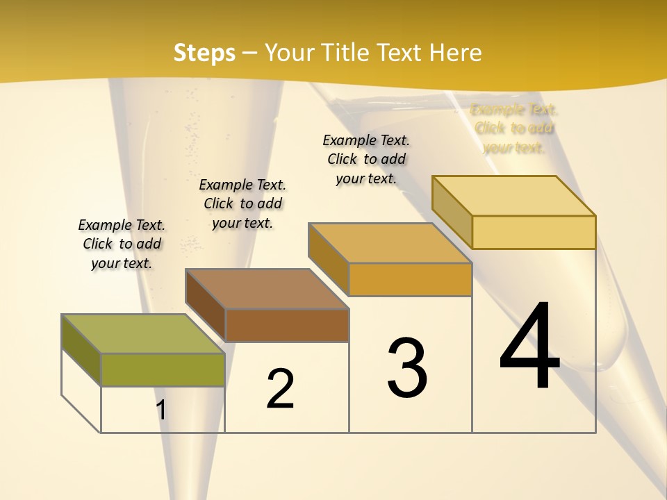 Cocktail Clink Congrats PowerPoint Template