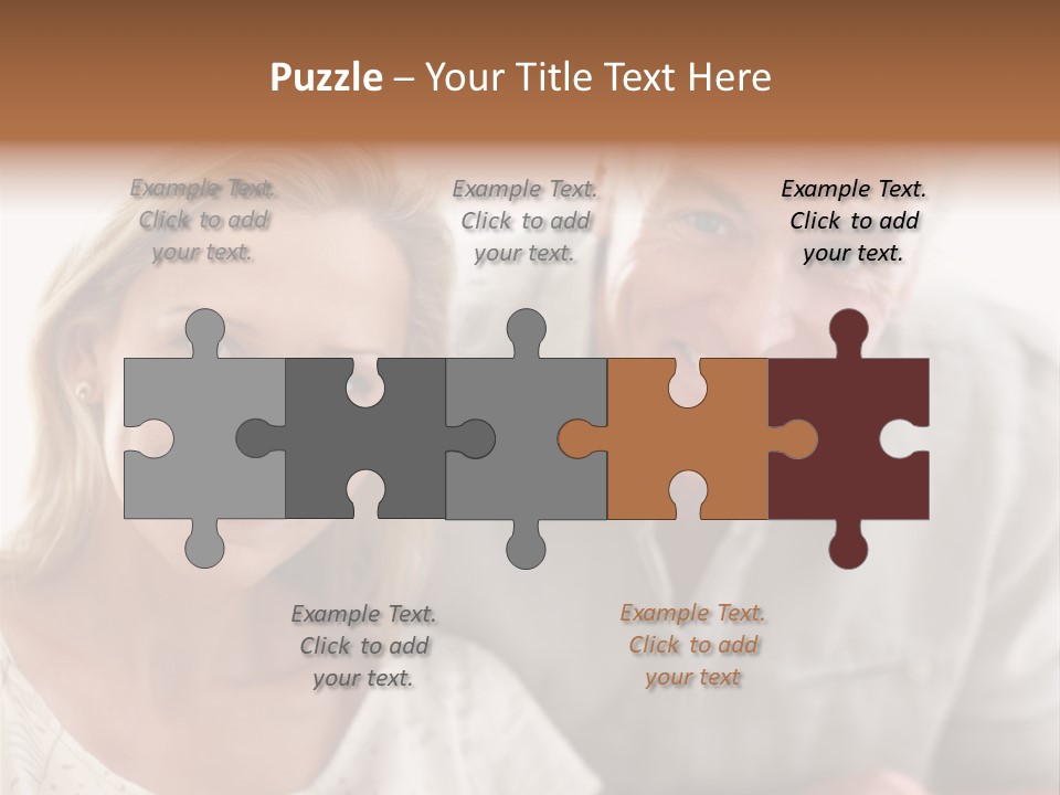 Ling Brown River PowerPoint Template