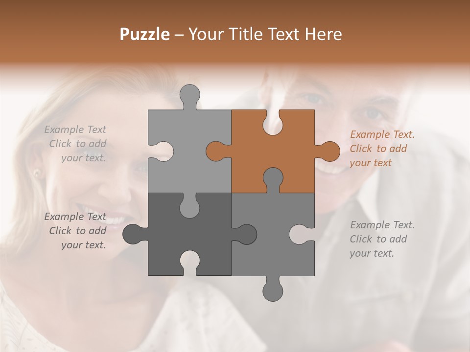 Ling Brown River PowerPoint Template