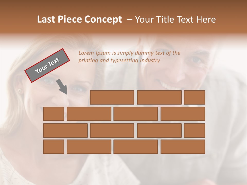 Ling Brown River PowerPoint Template