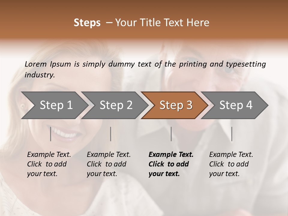 Ling Brown River PowerPoint Template