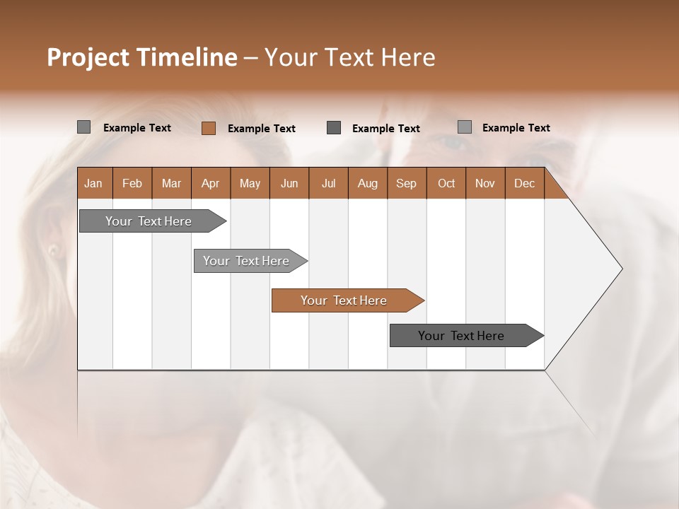 Ling Brown River PowerPoint Template