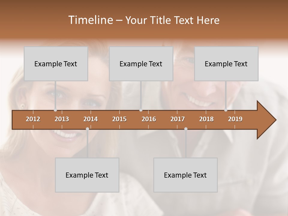 Ling Brown River PowerPoint Template