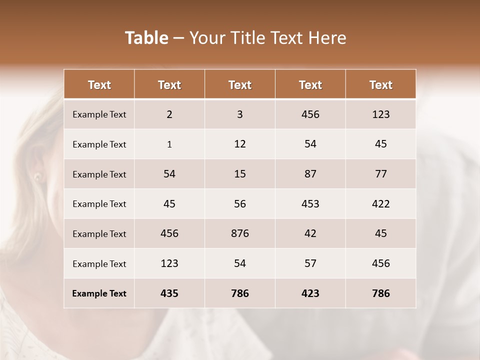 Ling Brown River PowerPoint Template