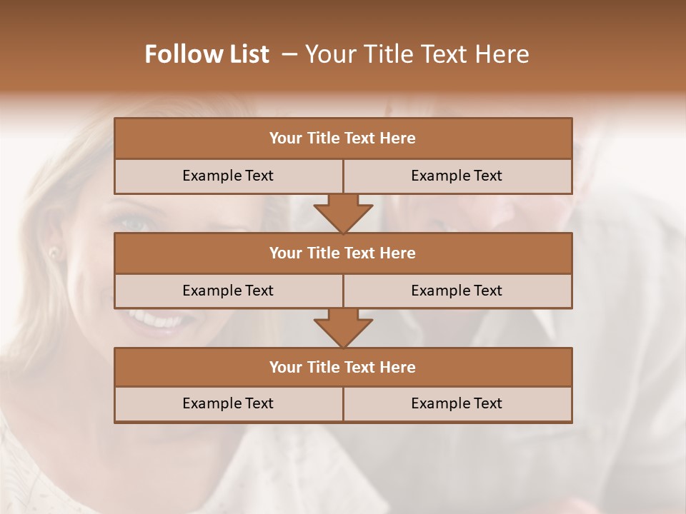 Ling Brown River PowerPoint Template