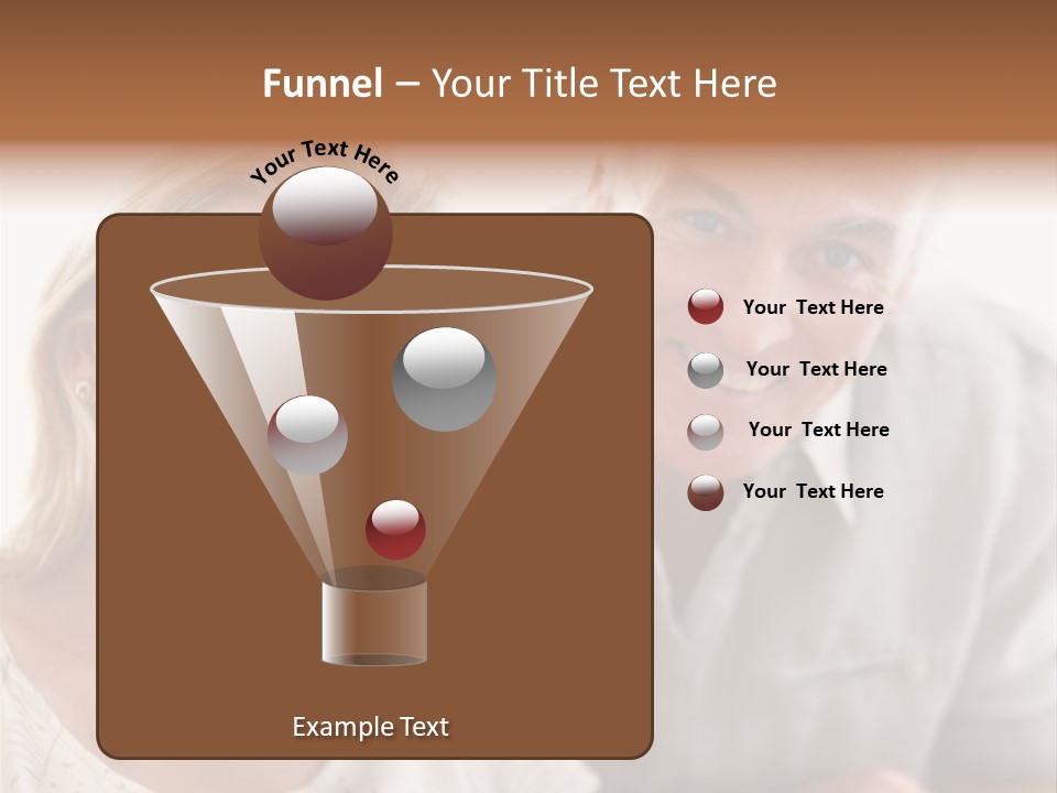 Ling Brown River PowerPoint Template