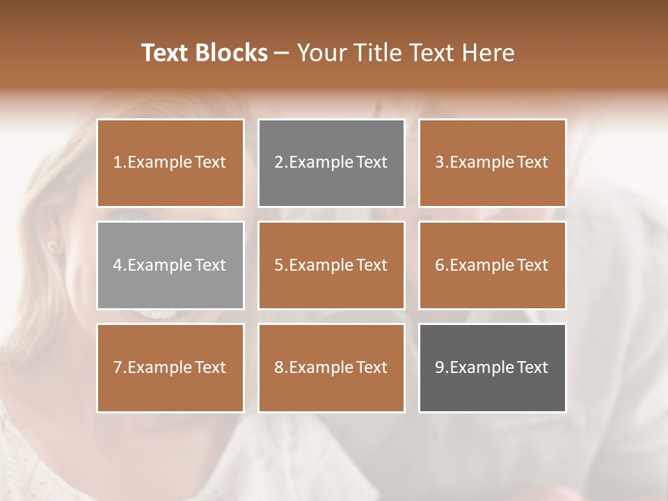 Ling Brown River PowerPoint Template