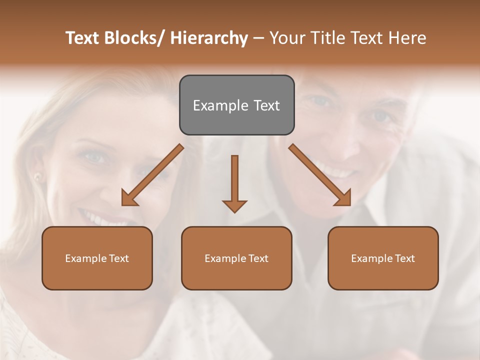 Ling Brown River PowerPoint Template