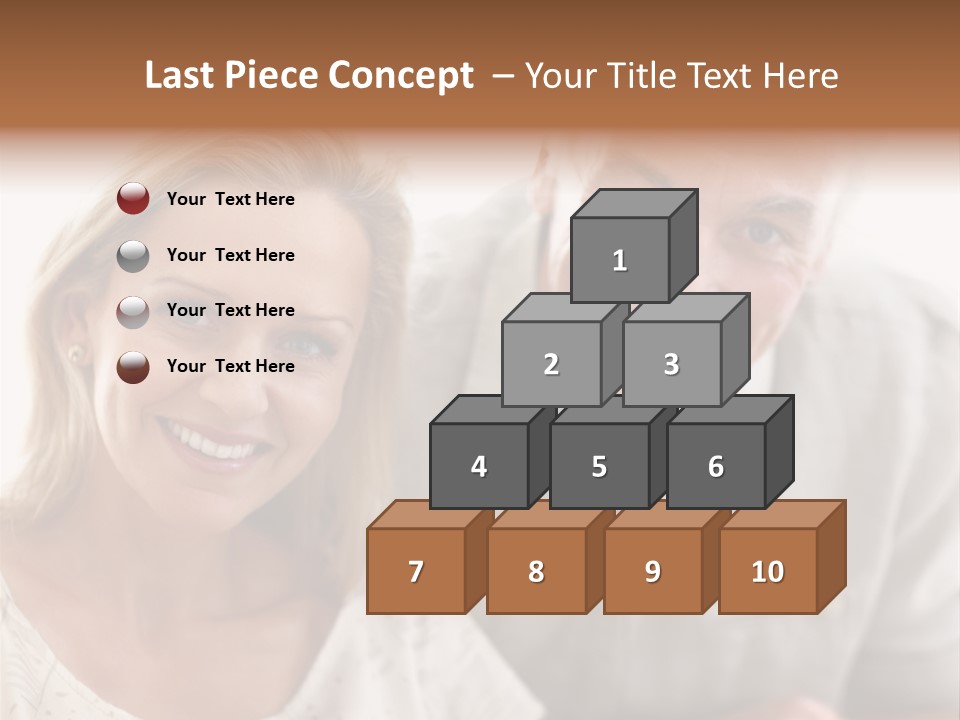 Ling Brown River PowerPoint Template