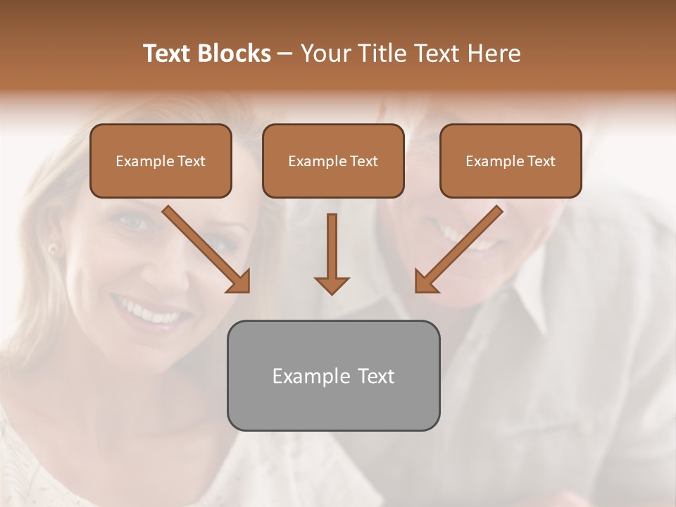 Ling Brown River PowerPoint Template