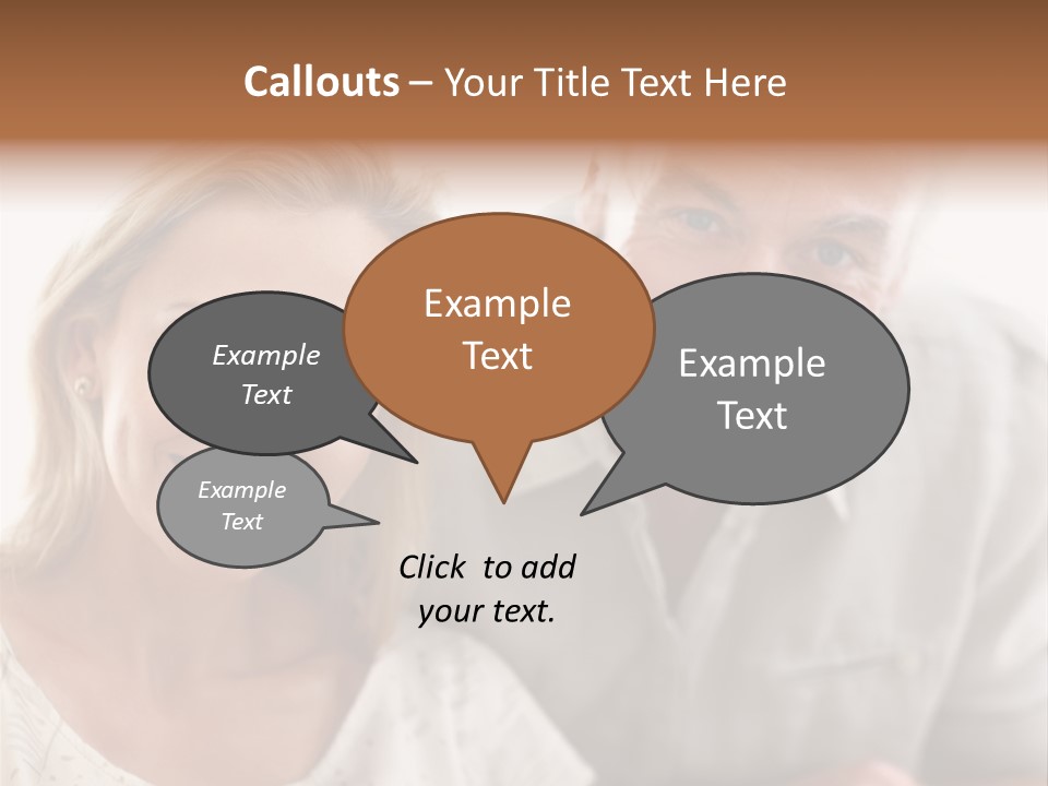 Ling Brown River PowerPoint Template