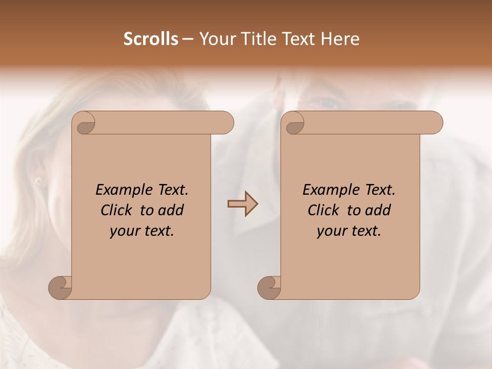 Ling Brown River PowerPoint Template