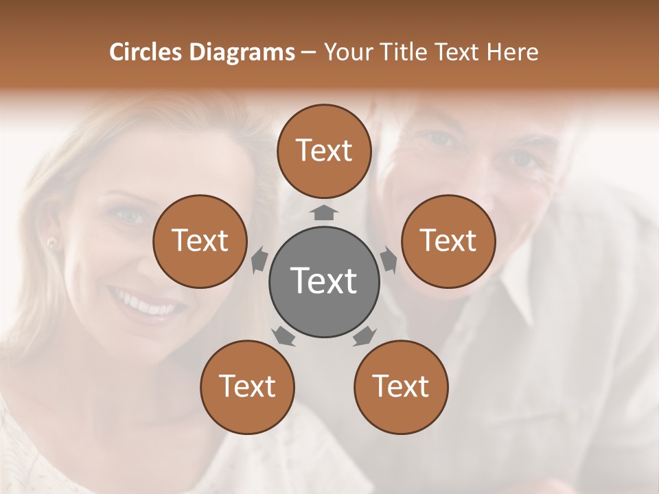 Ling Brown River PowerPoint Template