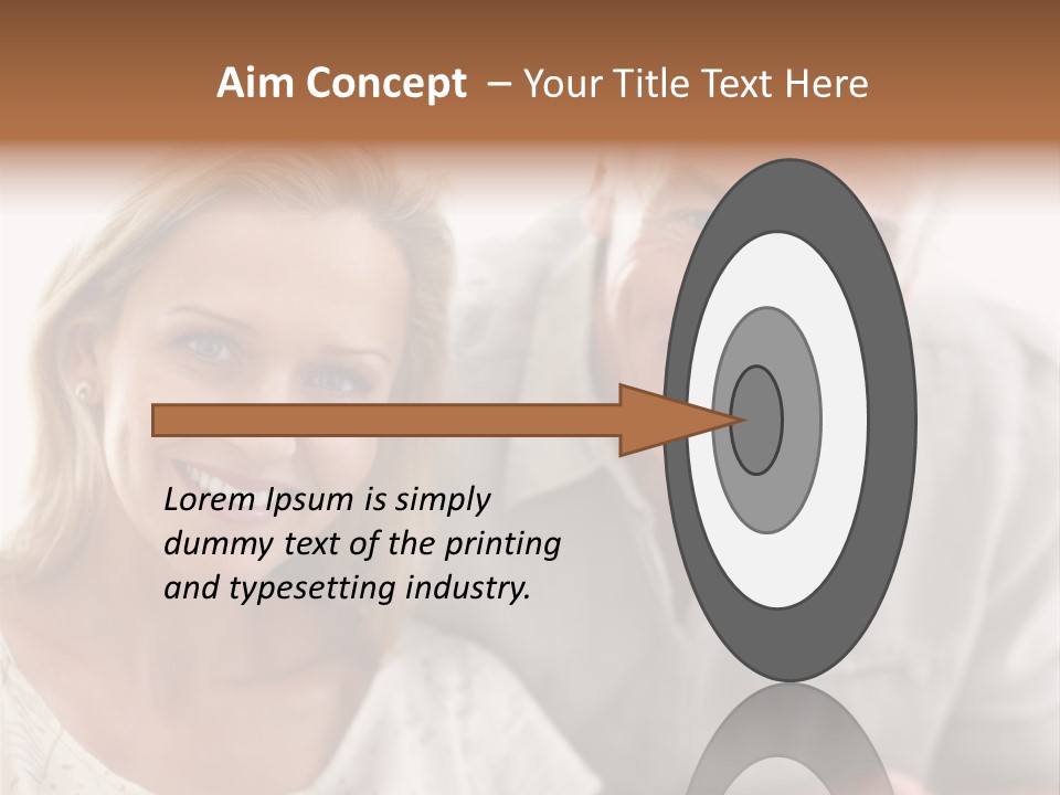 Ling Brown River PowerPoint Template