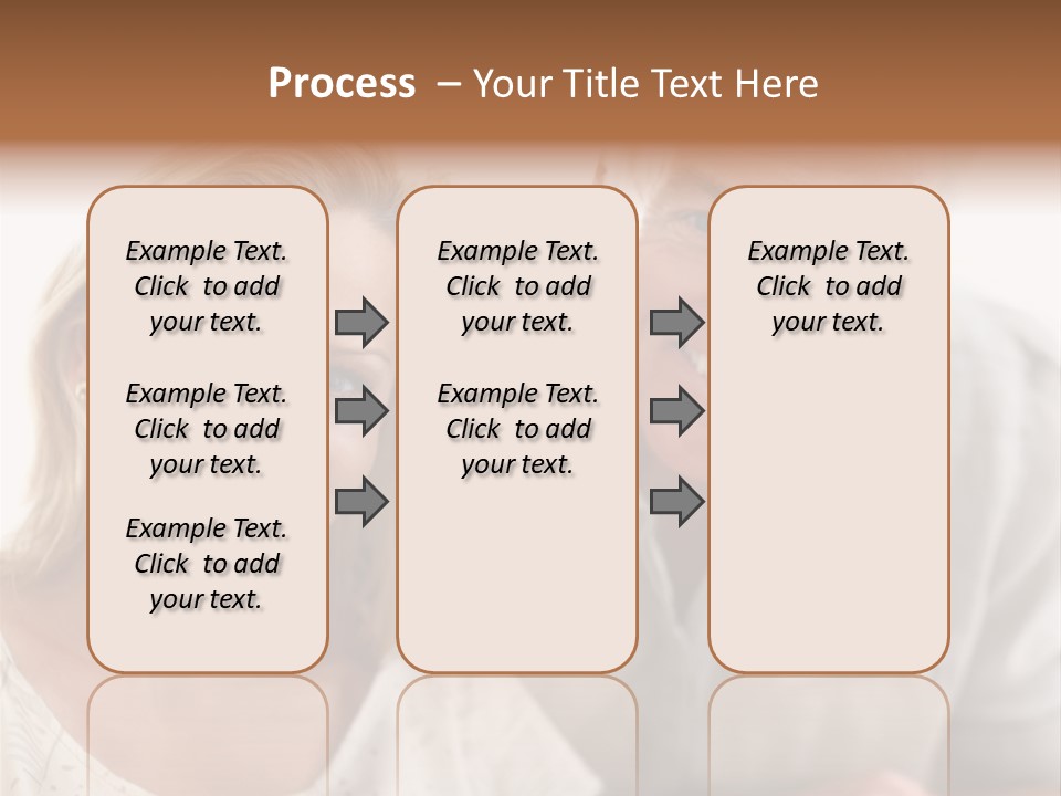 Ling Brown River PowerPoint Template