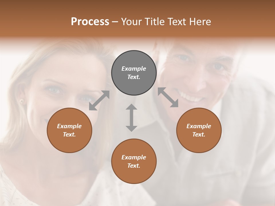 Ling Brown River PowerPoint Template