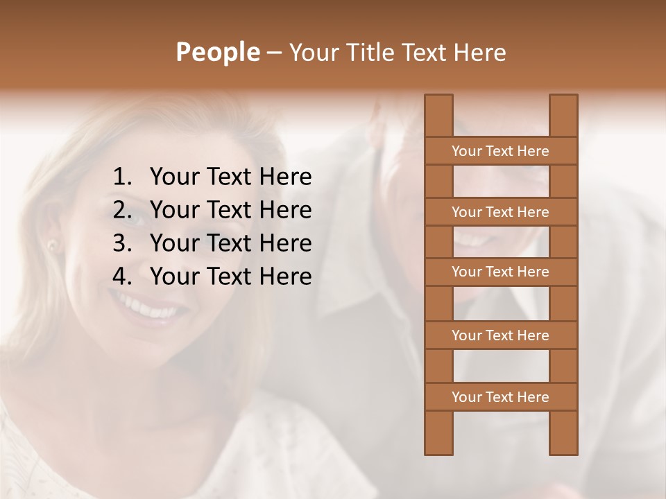 Ling Brown River PowerPoint Template