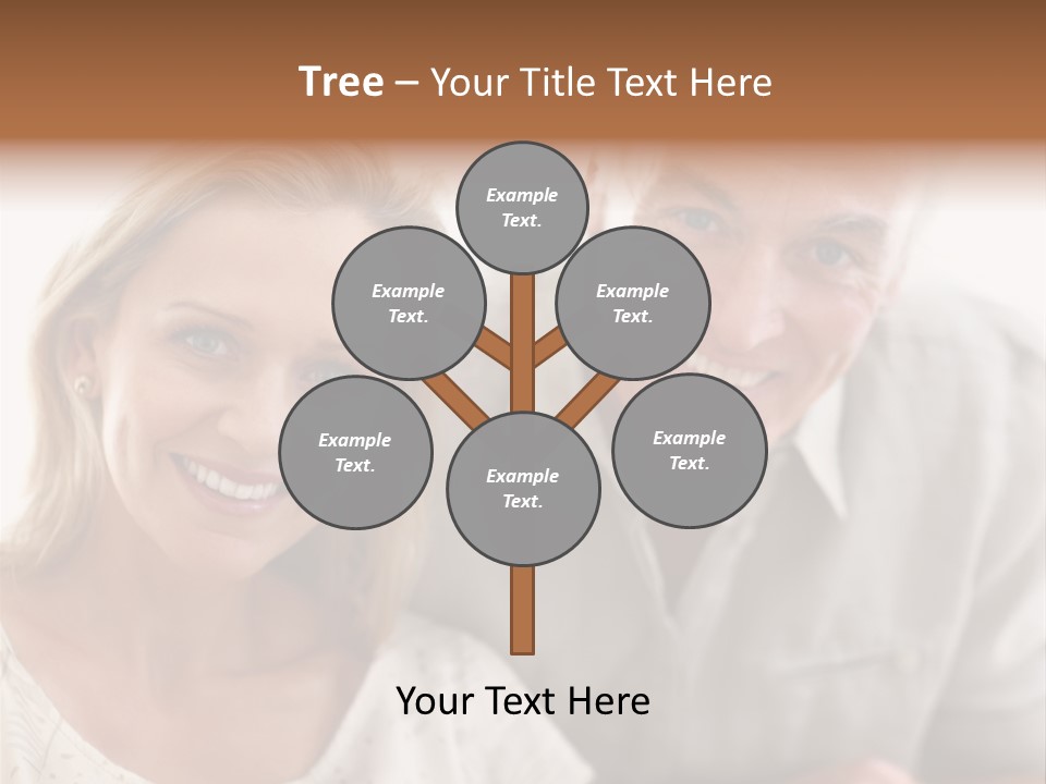 Ling Brown River PowerPoint Template