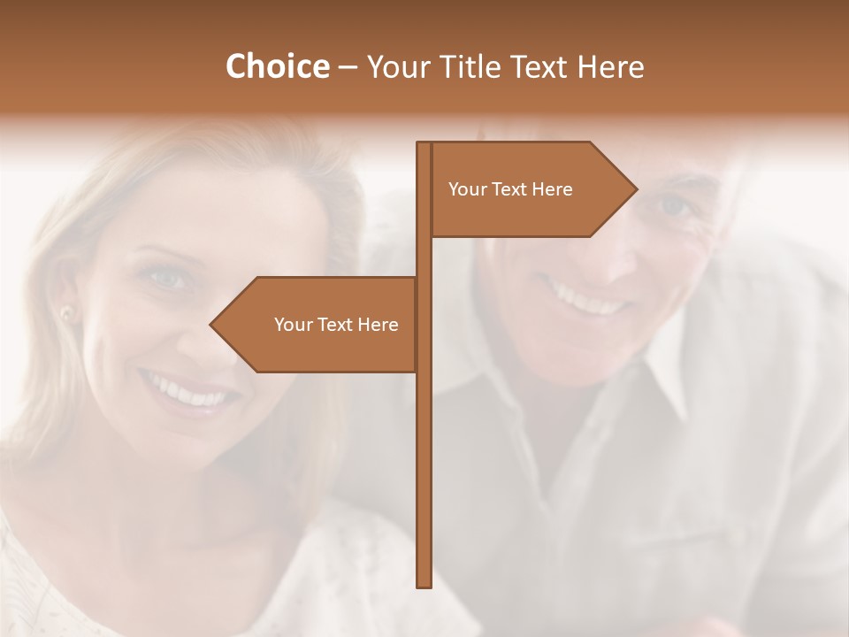 Ling Brown River PowerPoint Template