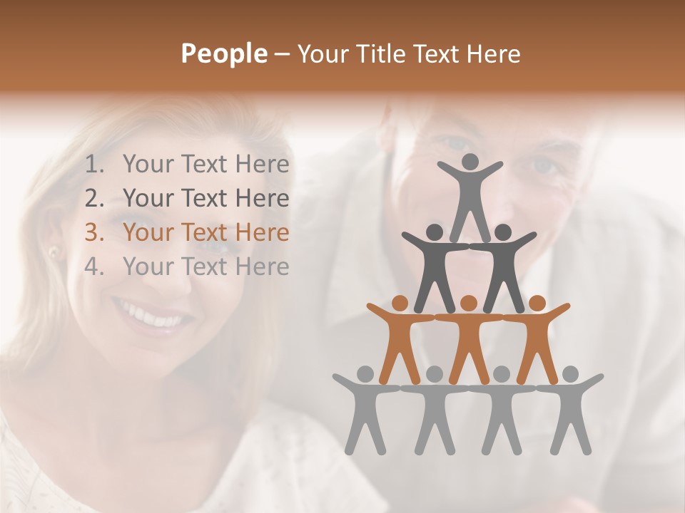 Ling Brown River PowerPoint Template