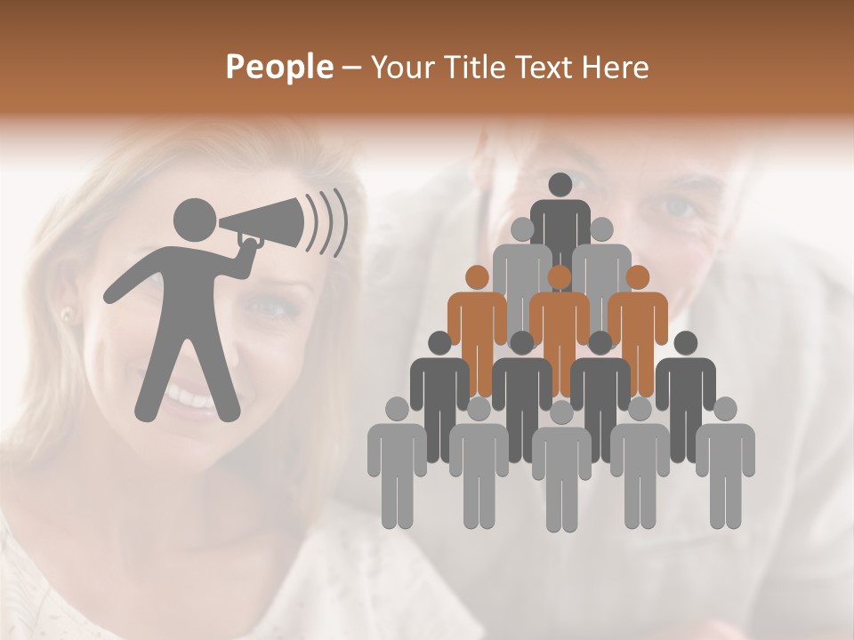 Ling Brown River PowerPoint Template