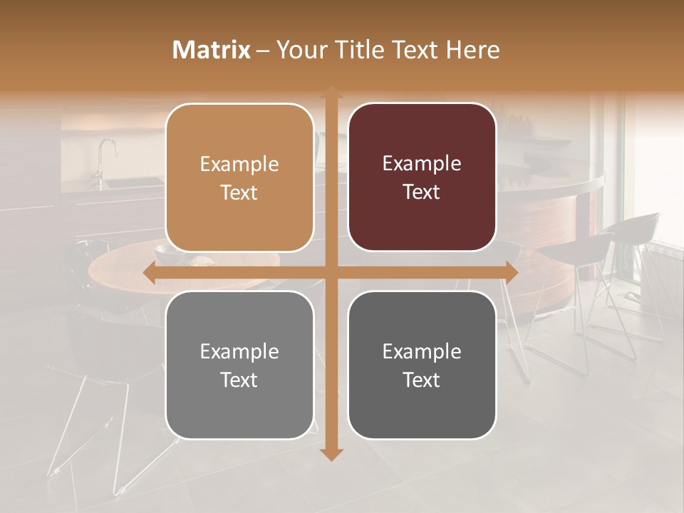 Room Decor Dining PowerPoint Template