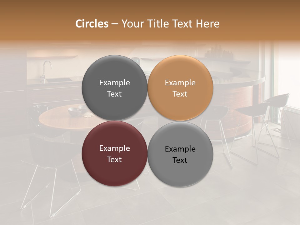 Room Decor Dining PowerPoint Template