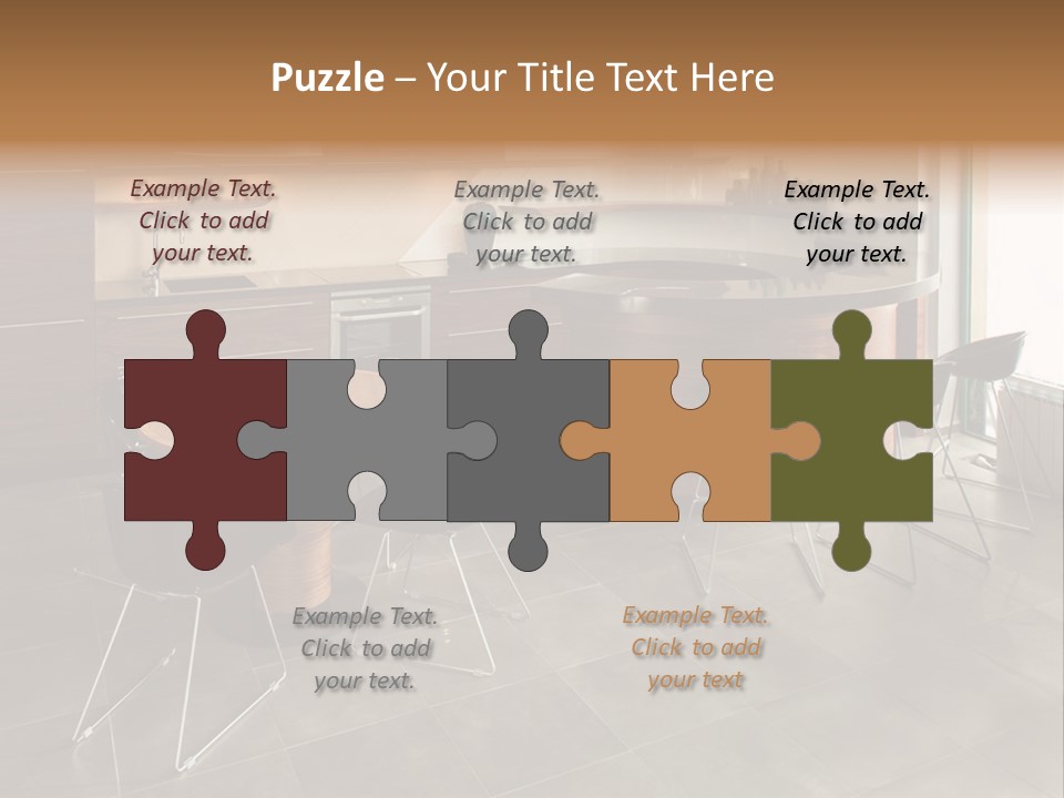 Room Decor Dining PowerPoint Template