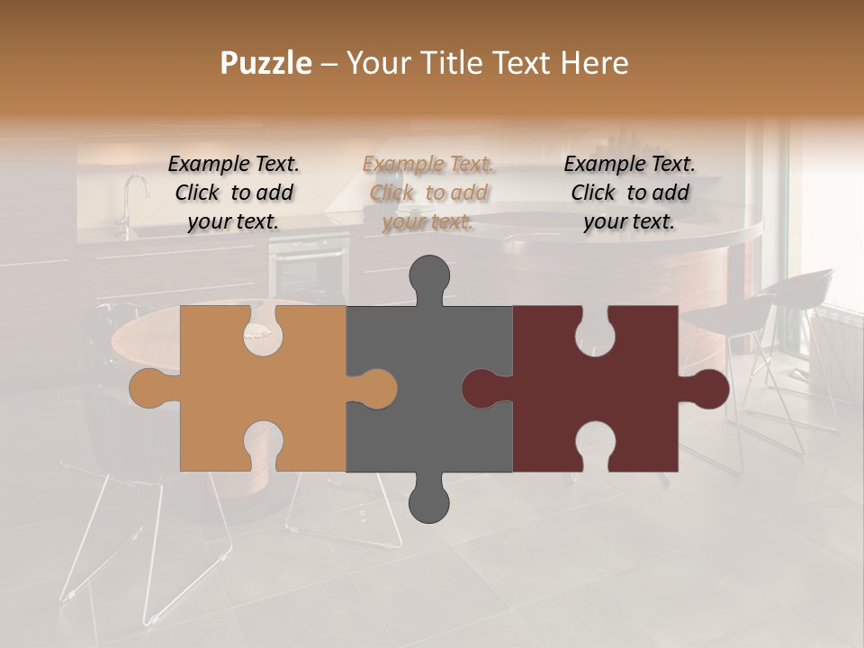 Room Decor Dining PowerPoint Template