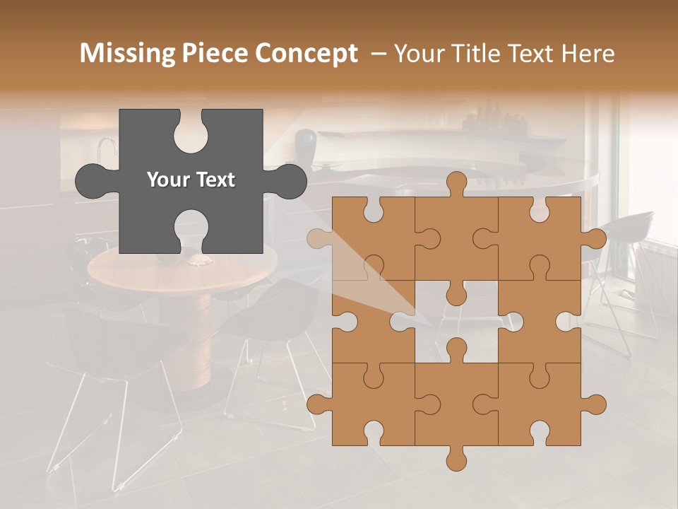 Room Decor Dining PowerPoint Template