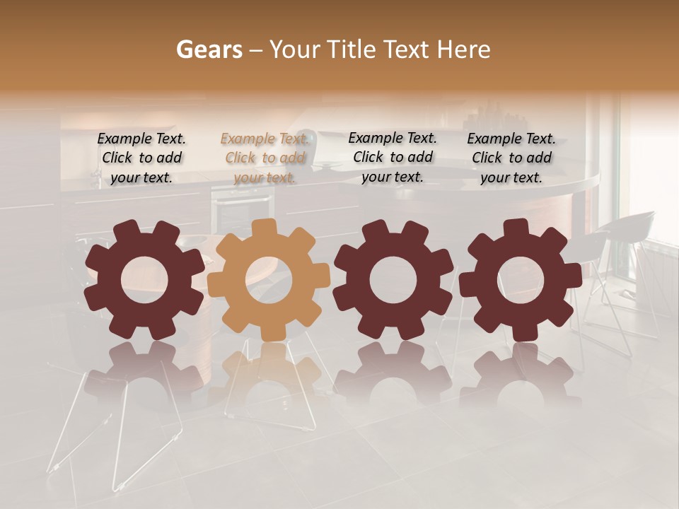 Room Decor Dining PowerPoint Template