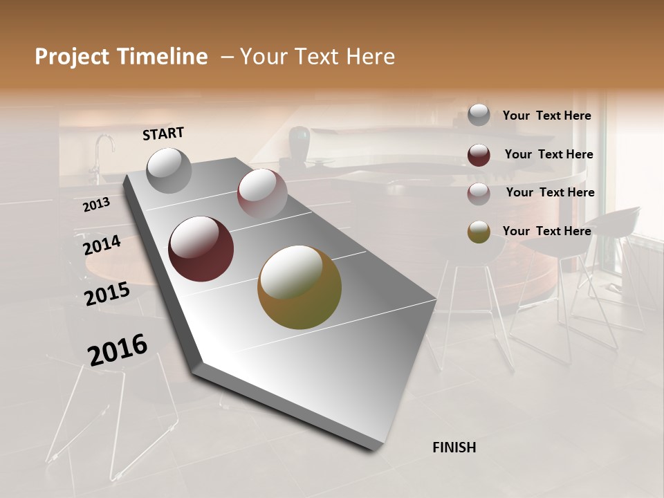 Room Decor Dining PowerPoint Template