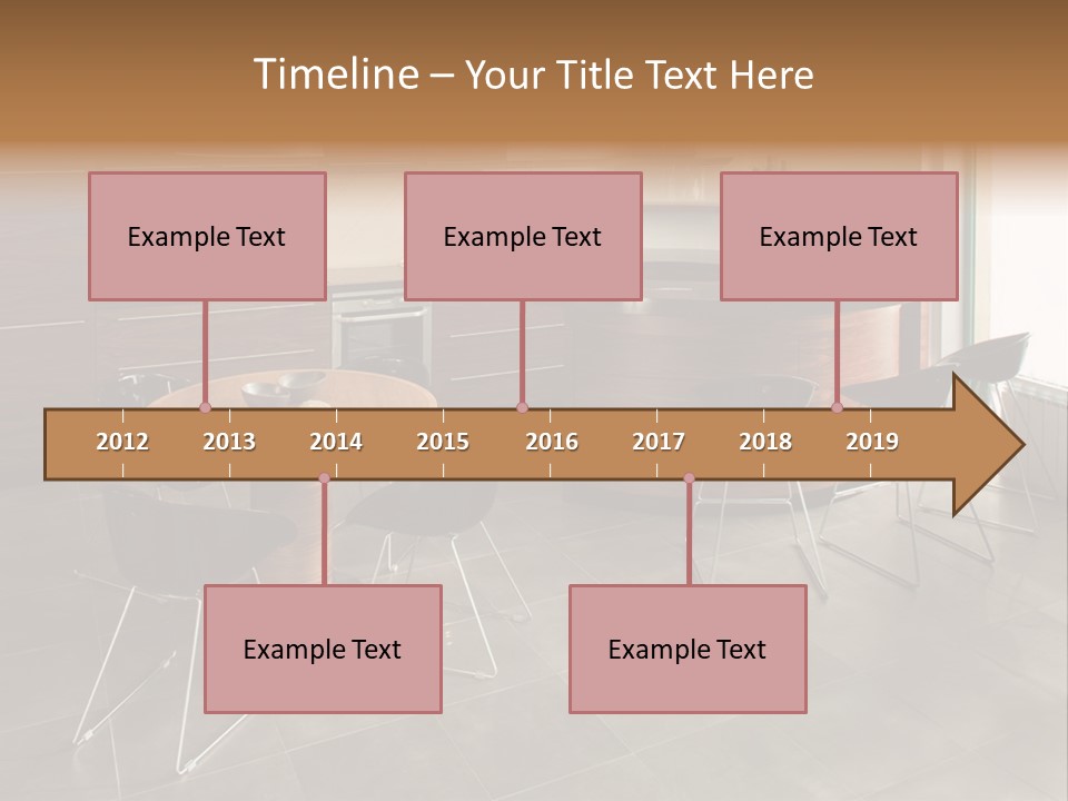 Room Decor Dining PowerPoint Template