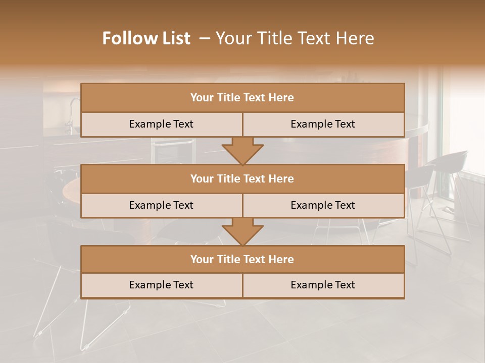 Room Decor Dining PowerPoint Template