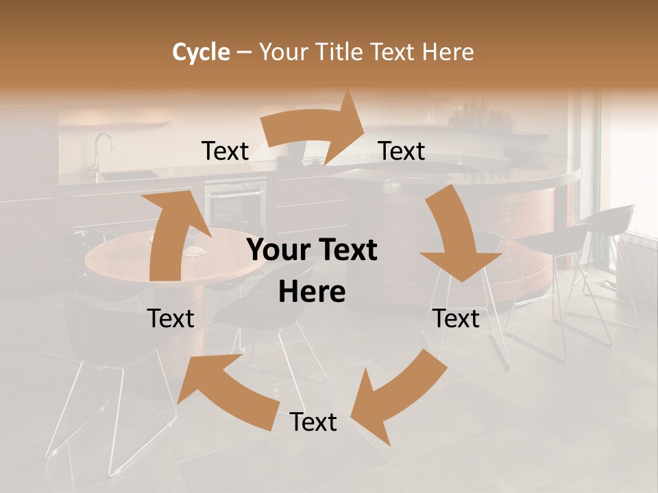 Room Decor Dining PowerPoint Template