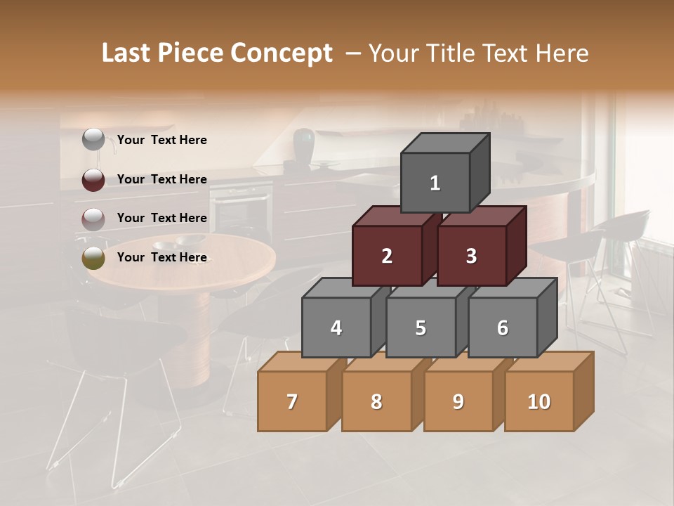 Room Decor Dining PowerPoint Template