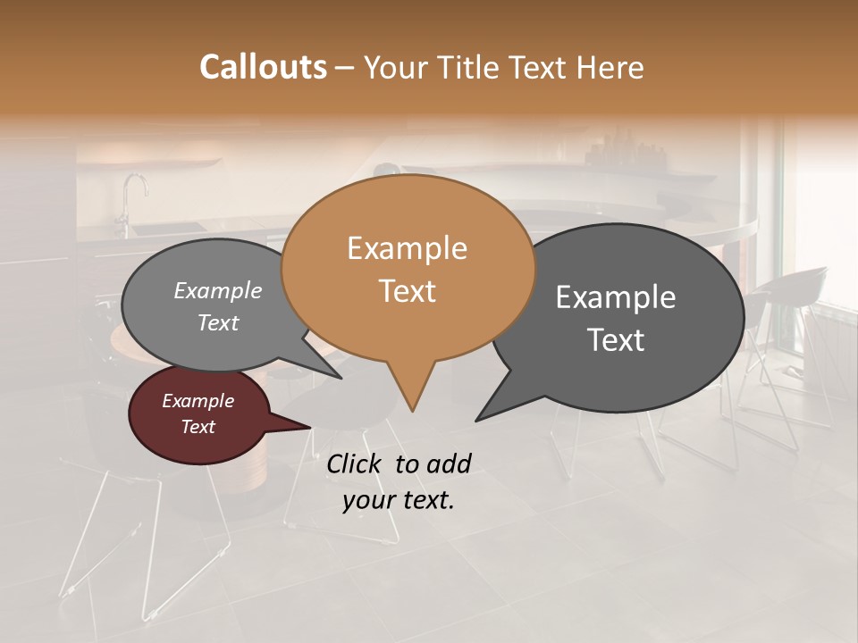 Room Decor Dining PowerPoint Template