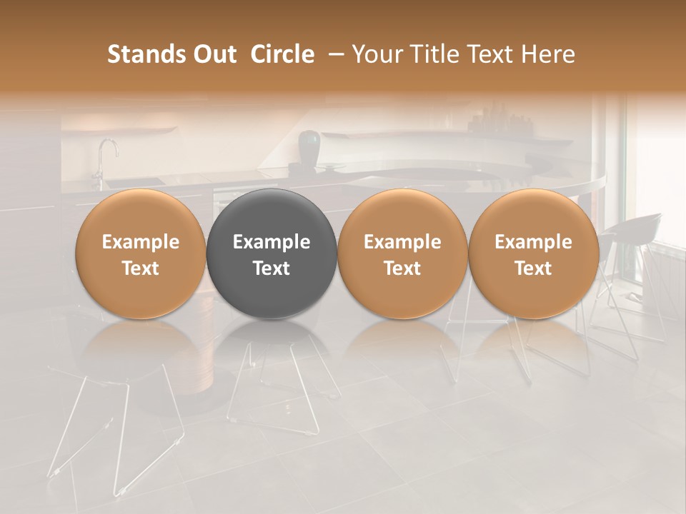 Room Decor Dining PowerPoint Template