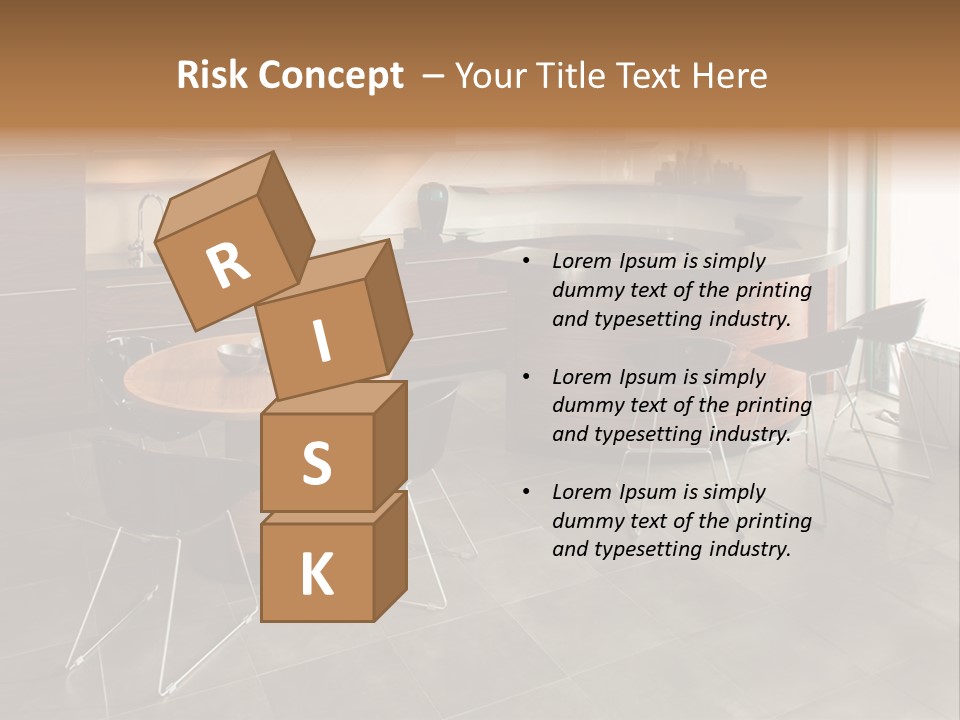 Room Decor Dining PowerPoint Template