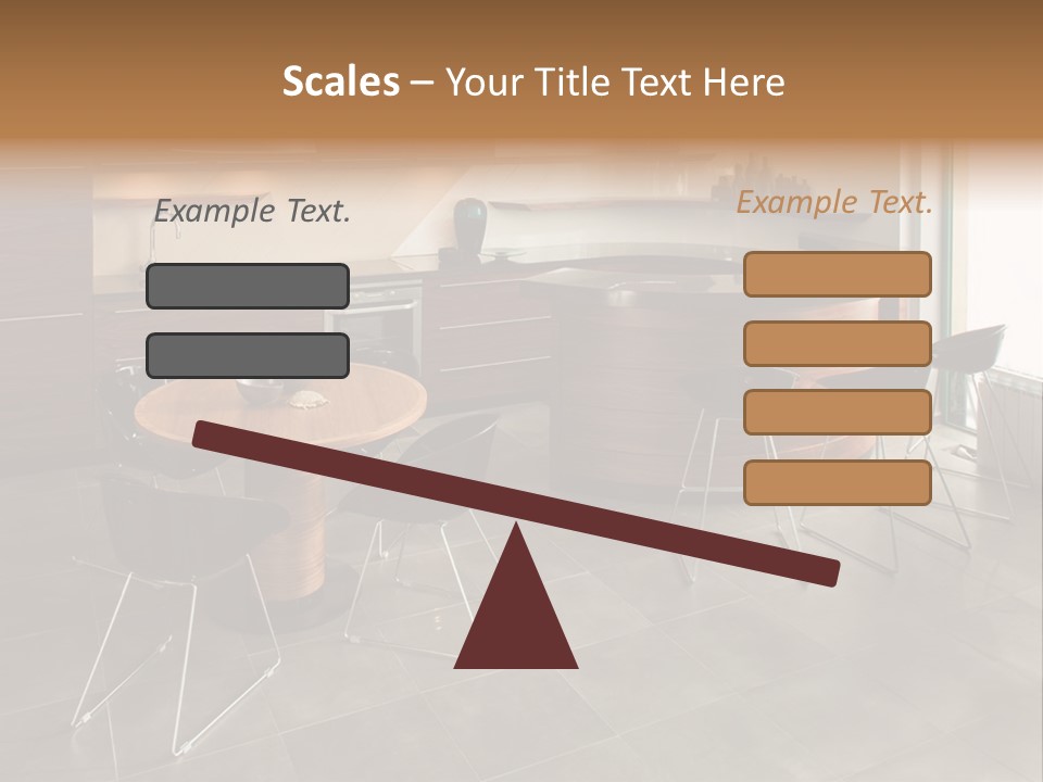 Room Decor Dining PowerPoint Template
